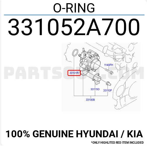 HYUNDAI OE O-Gyűrű 331052A700_HYUN